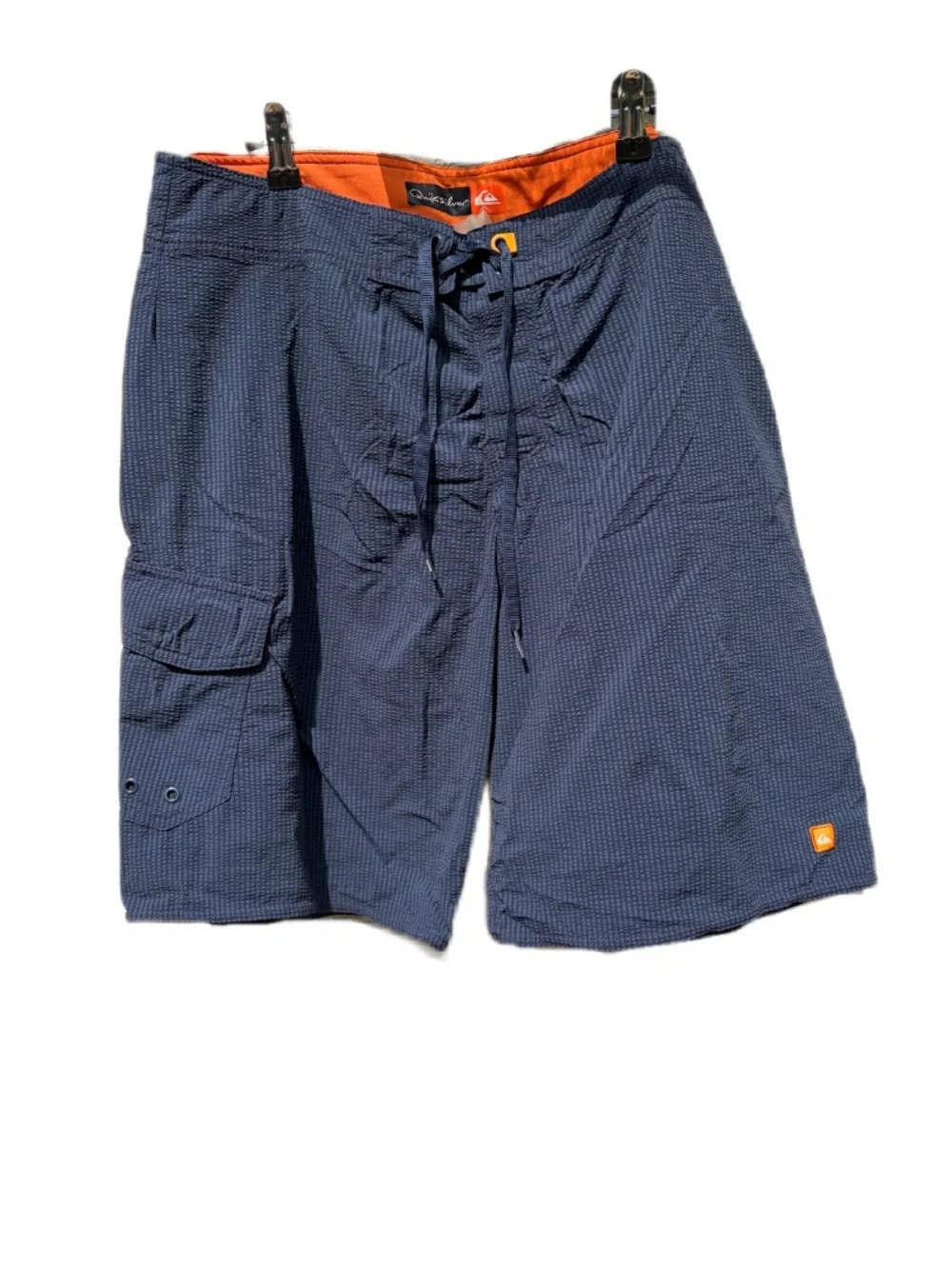 Quiksilver men Boardshorts seersucker Navy Blue